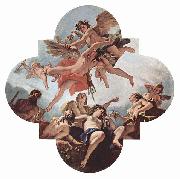 Sebastiano Ricci Die Bestrafung des Amor oil painting reproduction